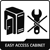 Easy access cabinet