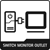 Switch monitor outlet