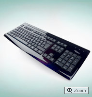 Keyboard Slim Piano Black